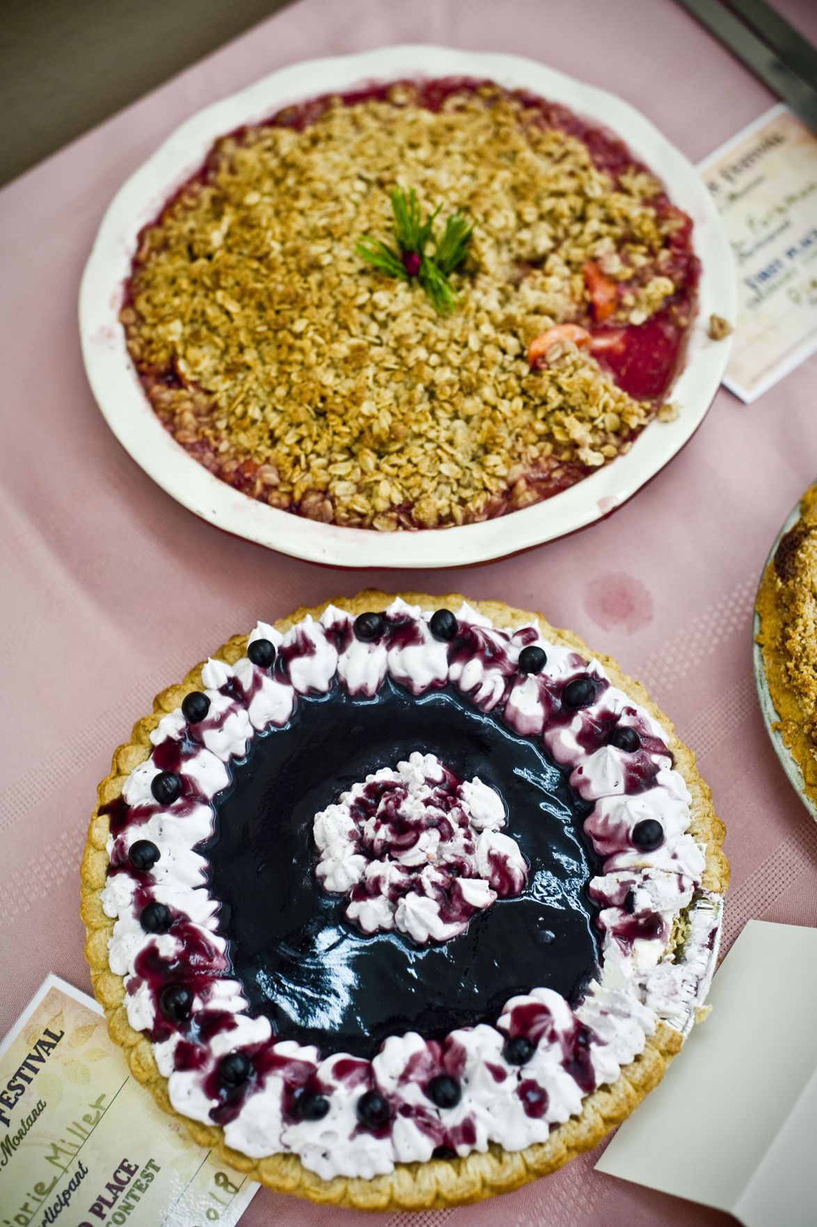 Chokecherry pie